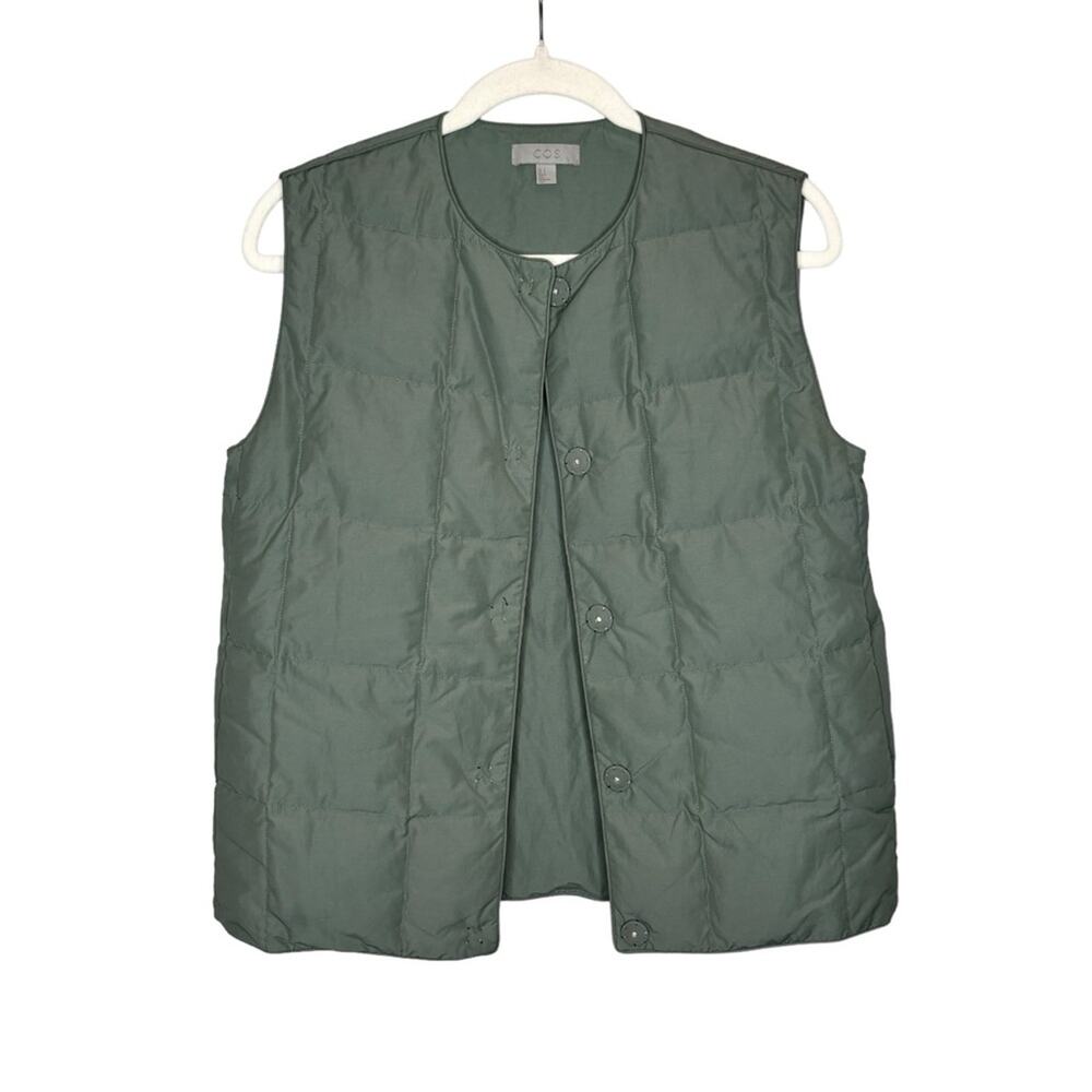 COS Quilted Down Puffer Vest